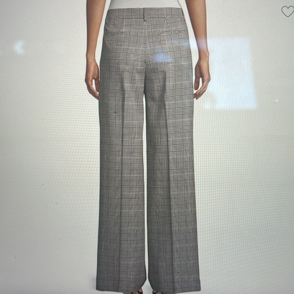 Lafayette 148 Dalton houndstooth wide leg pants - Picture 4 of 16